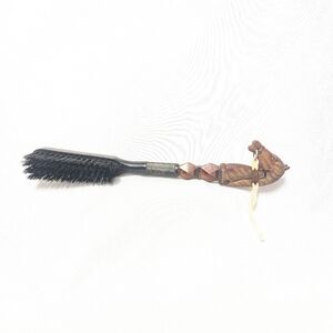 Vintage Horse Head Equestrian Valet Shoe Brush 10" Made In Hong Kong SEE